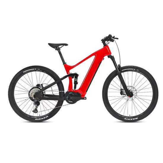 48V 15ah Carbon Fiber 250W MID Drive Полный подвес Bafang Emtb Электрический горный велосипед